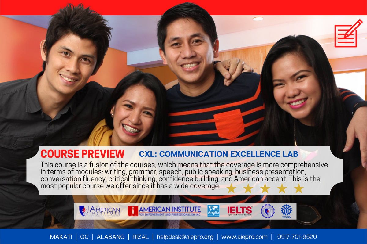 CXL: Communication Excellence Lab